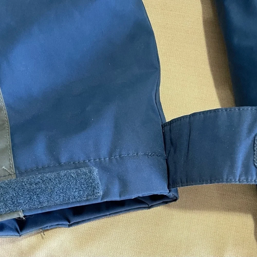Weatherproof 32 heat men’s Hydro Tech Jacket size small blue and gray with hood